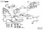 Bosch 0 601 361 903 Gws 23-180 Angle Grinder 220 V / Eu Spare Parts